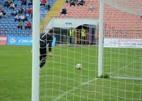 Înfrângere zdrobitoare: FC Bihor a pierdut cu 3-0 în faţa echipei Damila Măciuca